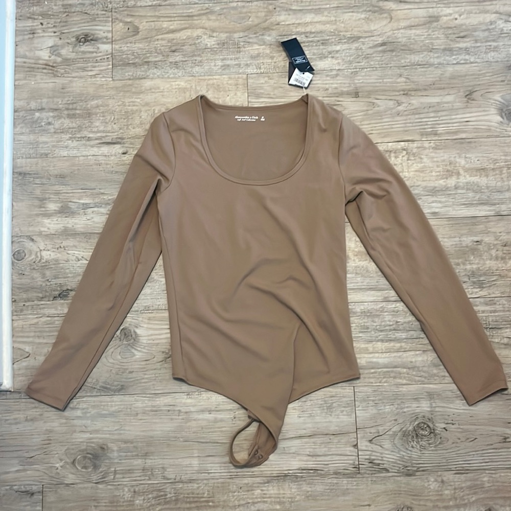 Abercrombie tan bodysuit